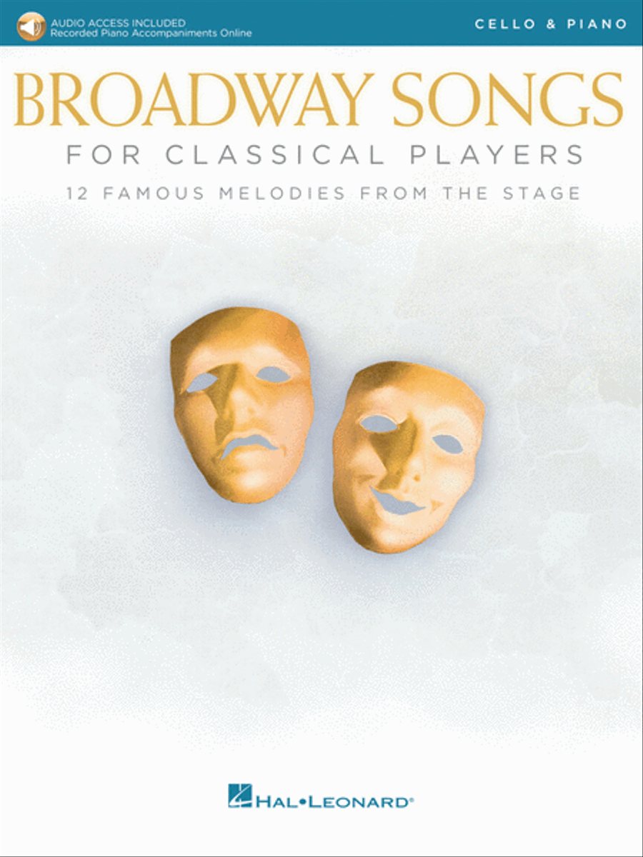 Broadway Songs for Classical Players – Cello and Piano Piano Accompaniment scores gallery preview page 1