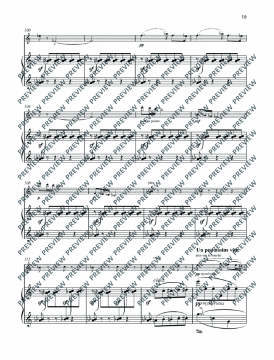 Complete Violin Works Violin Solo scores gallery preview page 20