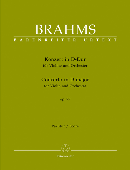 Johannes Brahms: Concerto in D major for Violin and Orchestra
