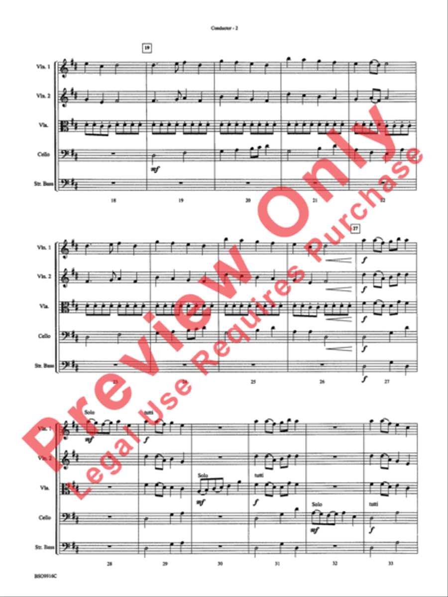 Evening Alleluias Evening Alleluias String Orchestra scores gallery preview page 5