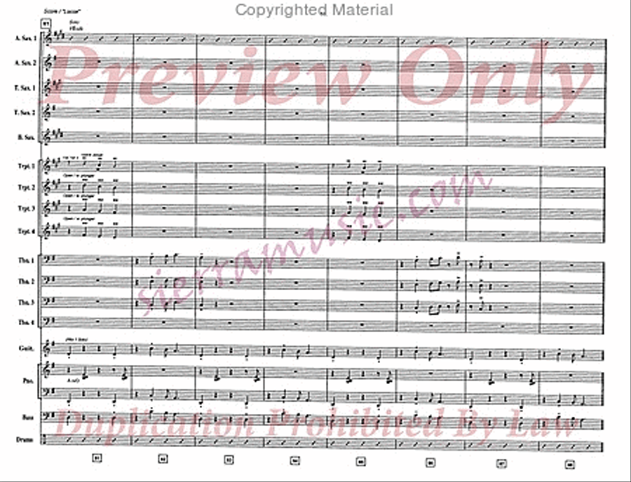 Loose Big Band scores gallery preview page 12