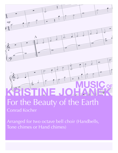For the Beauty of the Earth (2 octave handbells, tone chimes or hand chimes) image number null
