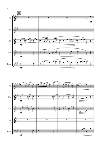 Wedding March, Op. 77, No. 2 (for Wind Quintet) image number null