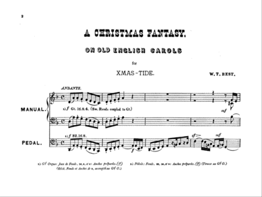 A Christmas Fantasia on Old English Carols