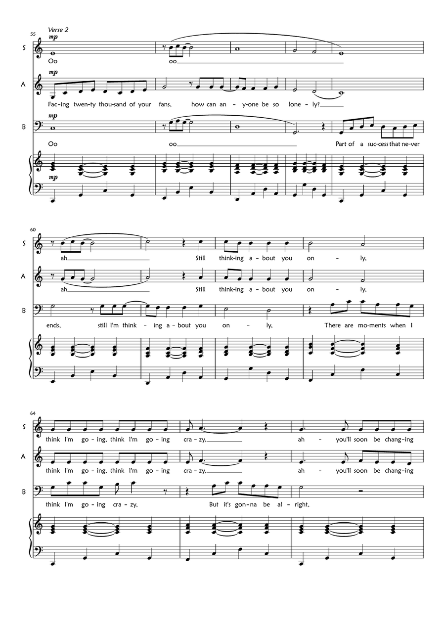 Super Trouper 3-Part scores gallery preview page 6