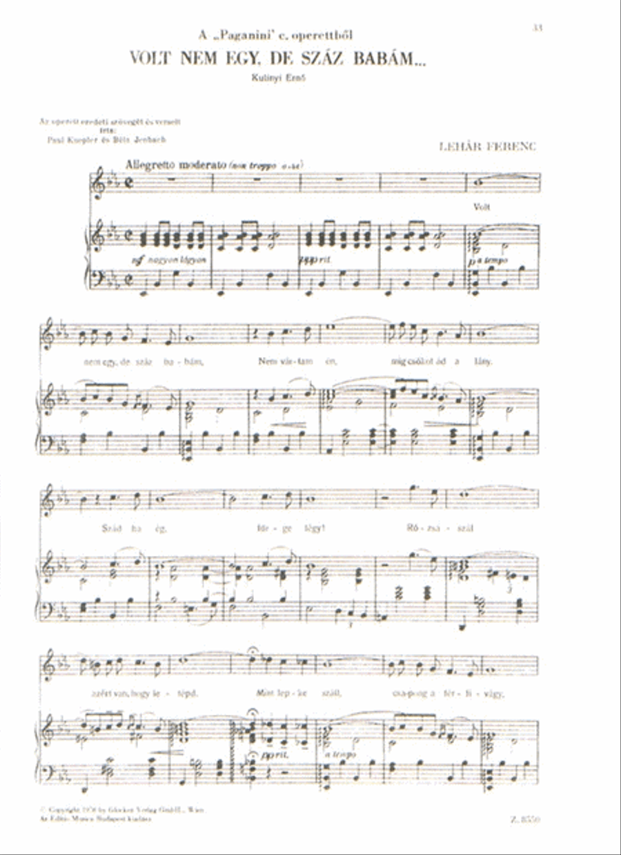 Kicsikém ne tétovázz Kicsikém ne tétovázz Voice Solo scores gallery preview page 2