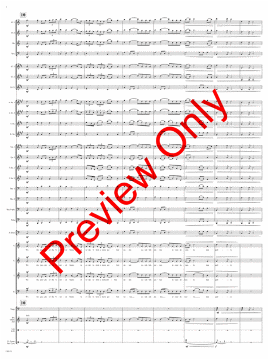 We the People of the United States Choir scores gallery preview page 5