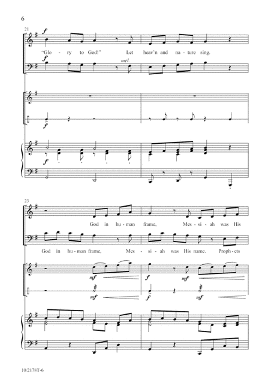 Prophets Knew 4-Part scores gallery preview page 6