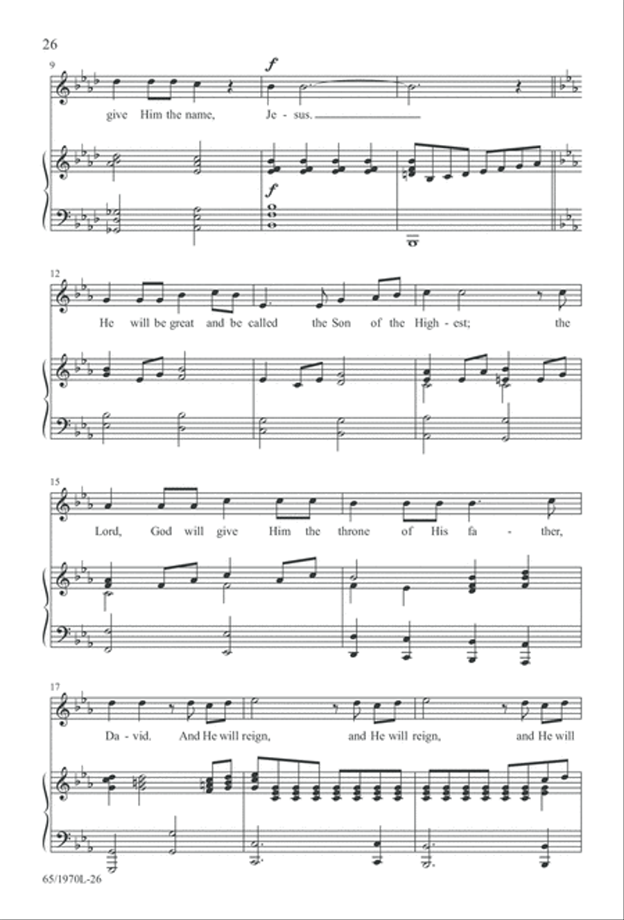 A Great and Mighty Wonder 4-Part scores gallery preview page 27