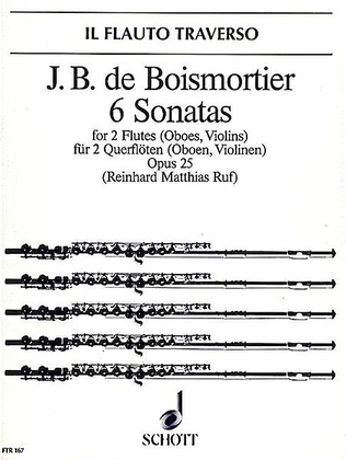 Book cover for 6 Sonatas, Op. 25