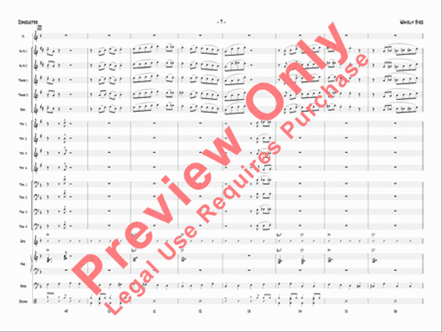 Whirly Bird Jazz Ensemble scores gallery preview page 10