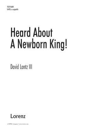 Book cover for Heard About a Newborn King!