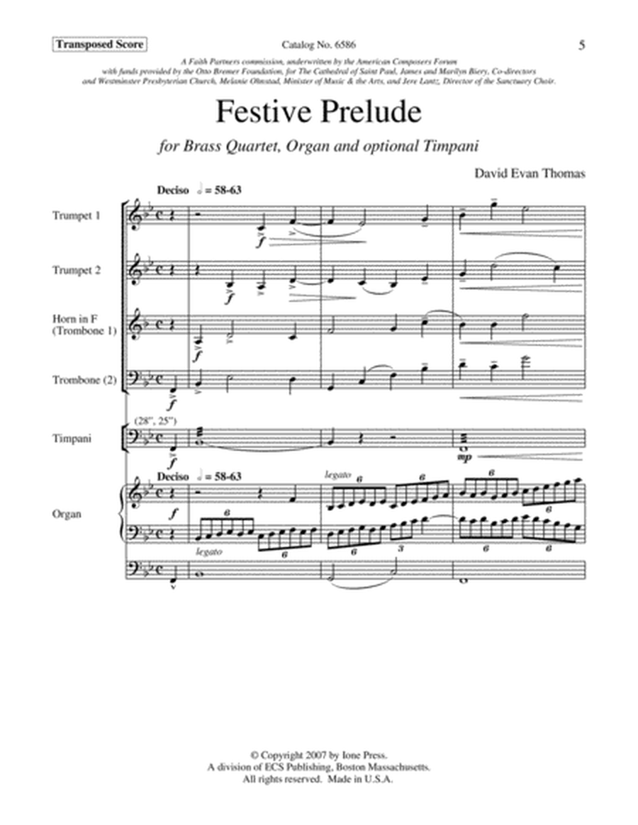 Festive Prelude image number null