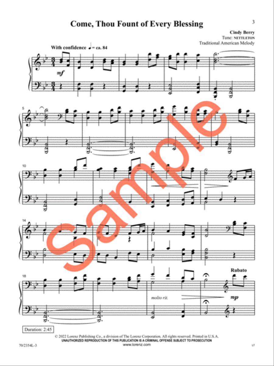 In Joyful Song In Joyful Song Piano Solo scores gallery preview page 4