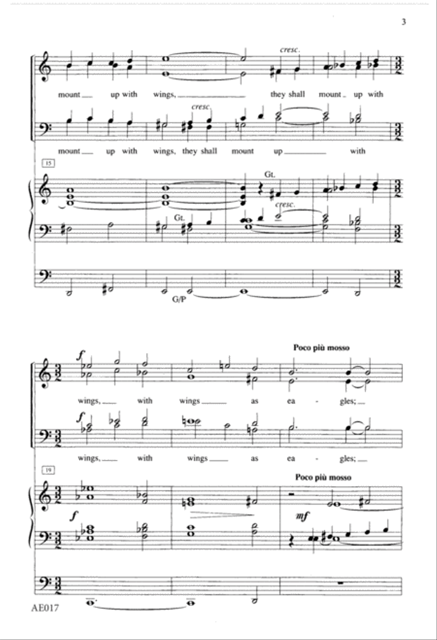 They That Wait Upon the Lord 4-Part scores gallery preview page 4