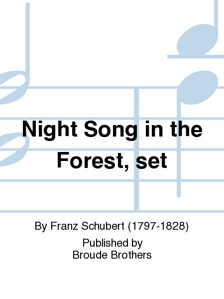 Night Song in the Forest set
