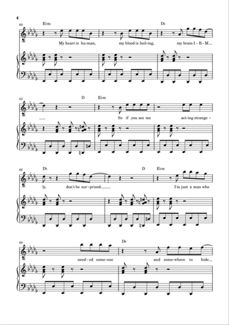 Mr. Roboto Small Ensemble scores gallery preview page 5