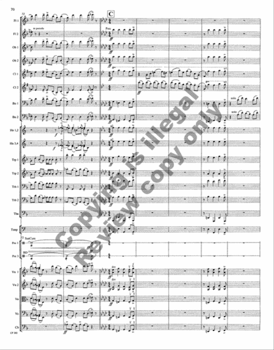 Symphony No. 1 Full Orchestra scores gallery preview page 174
