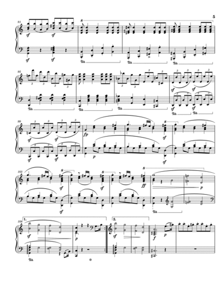 Beethoven/Liszt - Symphony No.1 Op.21 1st Movement - S.464/1 - For Piano Solo Original With Fingered image number null