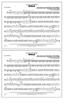 Book cover for Walk - 2nd Trombone