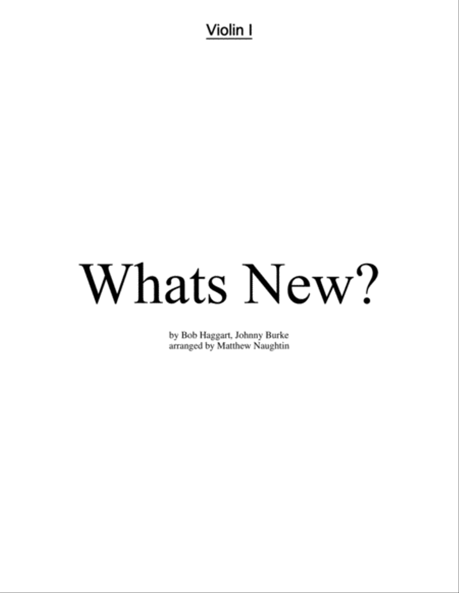 What's New? image number null