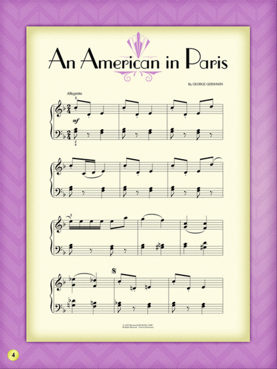 My First Gershwin Song Book Easy Piano scores gallery preview page 3