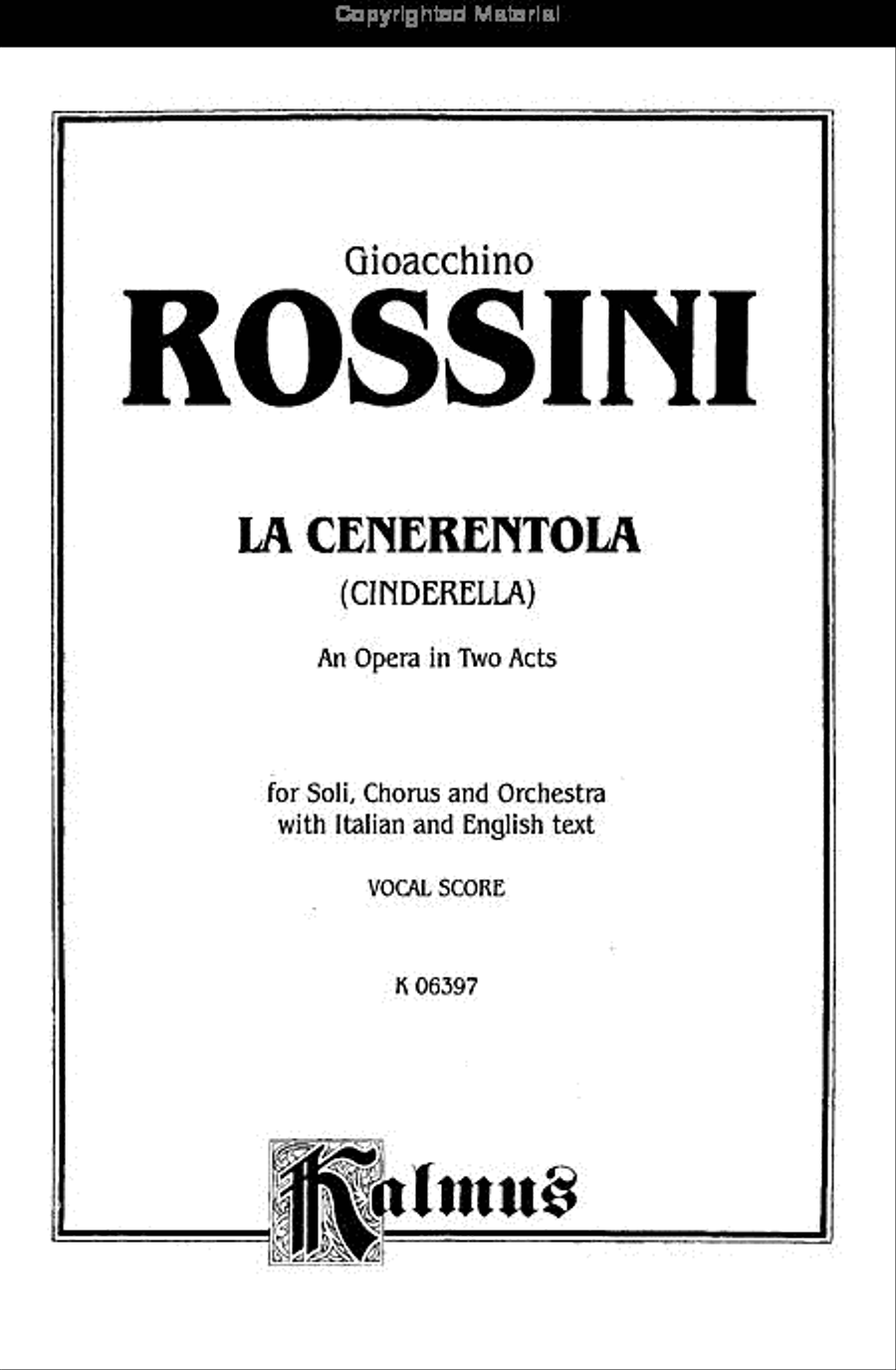 La Cenerentola