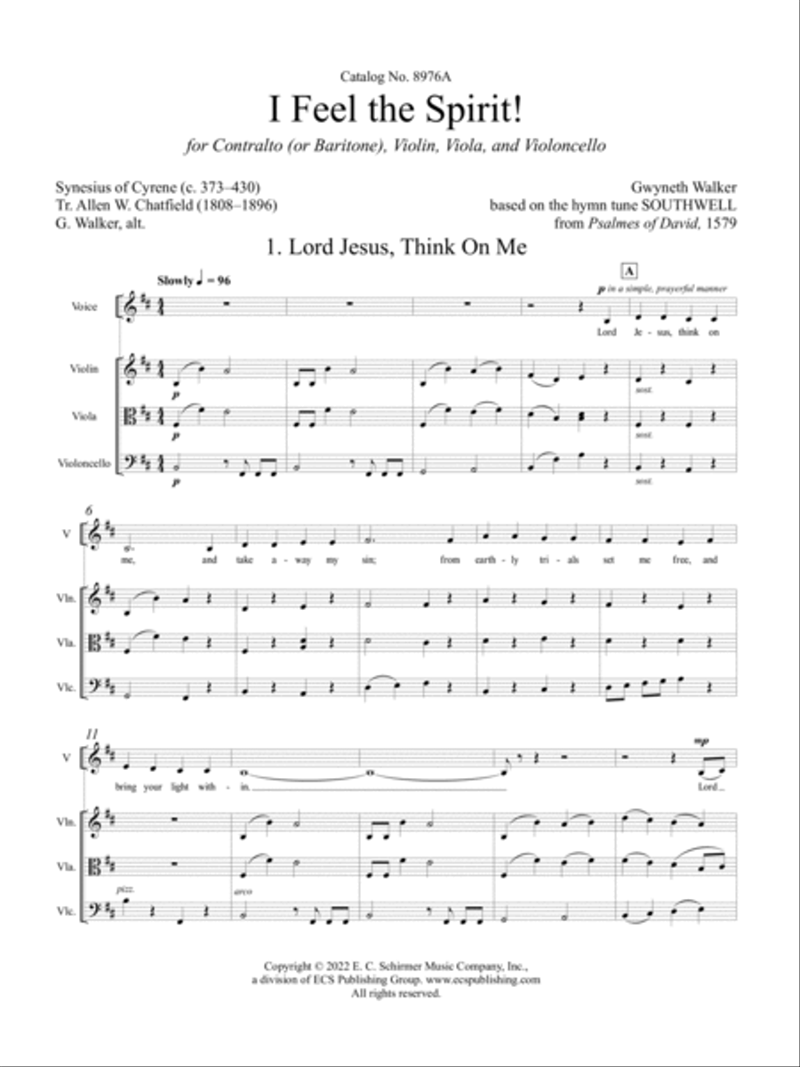 I Feel the Spirit Pentecost scores gallery preview page 3