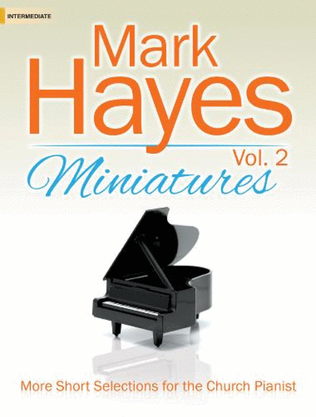 Book cover for Mark Hayes Miniatures, Vol. 2