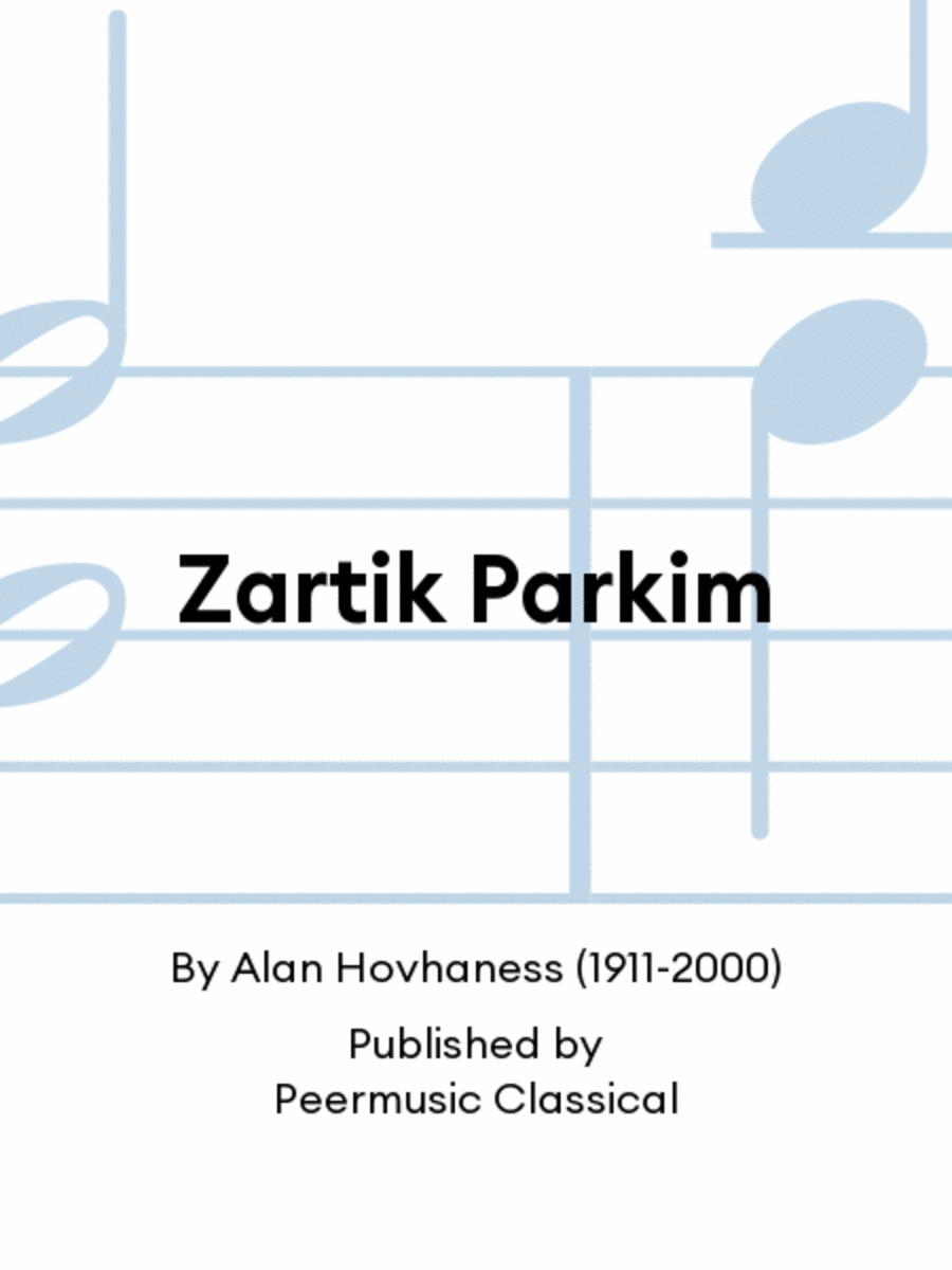 Zartik Parkim Orchestra scores gallery preview page 1