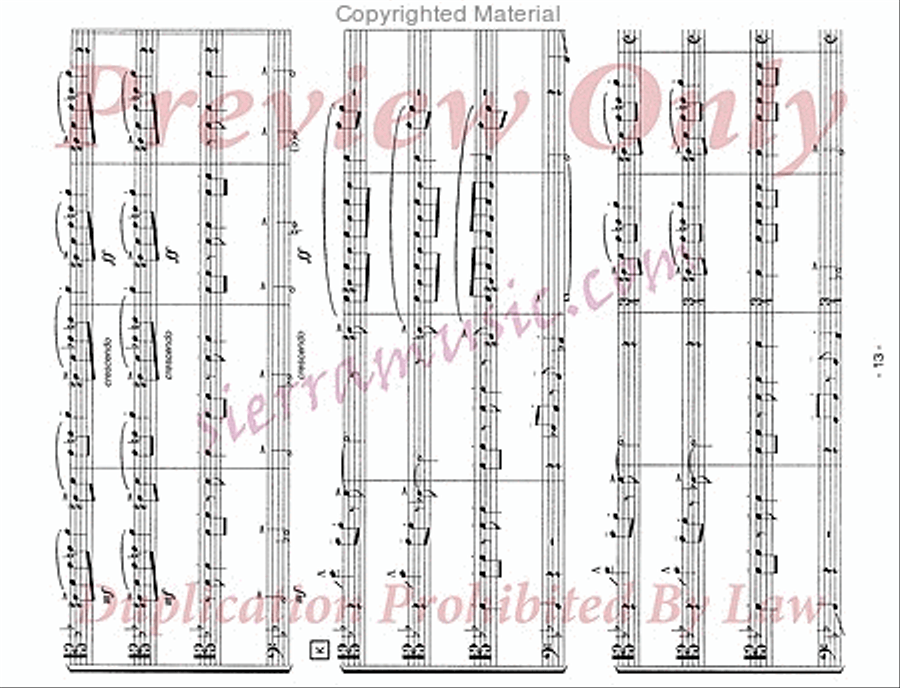 Lassus Trombone Trombone Quartet scores gallery preview page 14