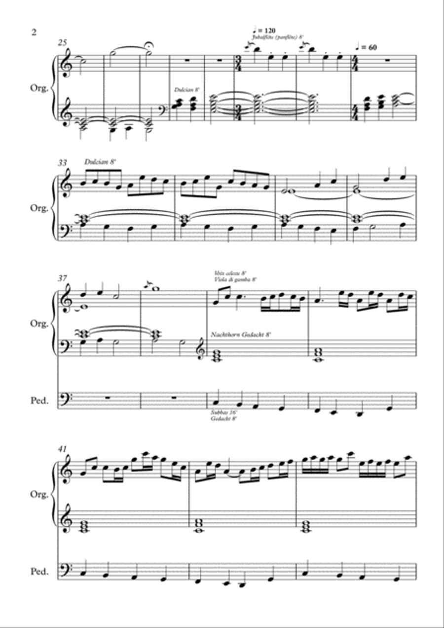 In the Forest Organ Solo scores gallery preview page 2