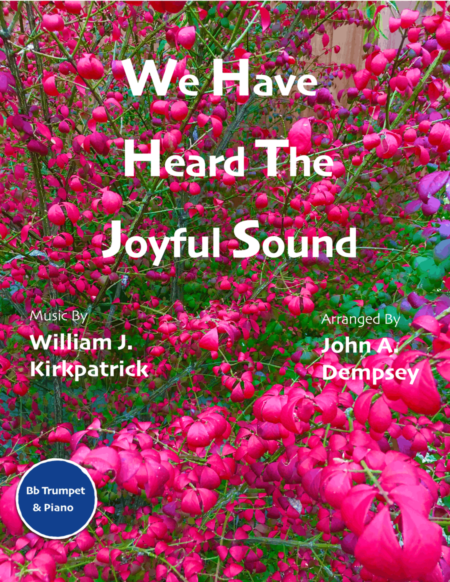 We Have Heard the Joyful Sound (Jesus Saves): Trumpet and Piano Trumpet Solo scores gallery preview page 1