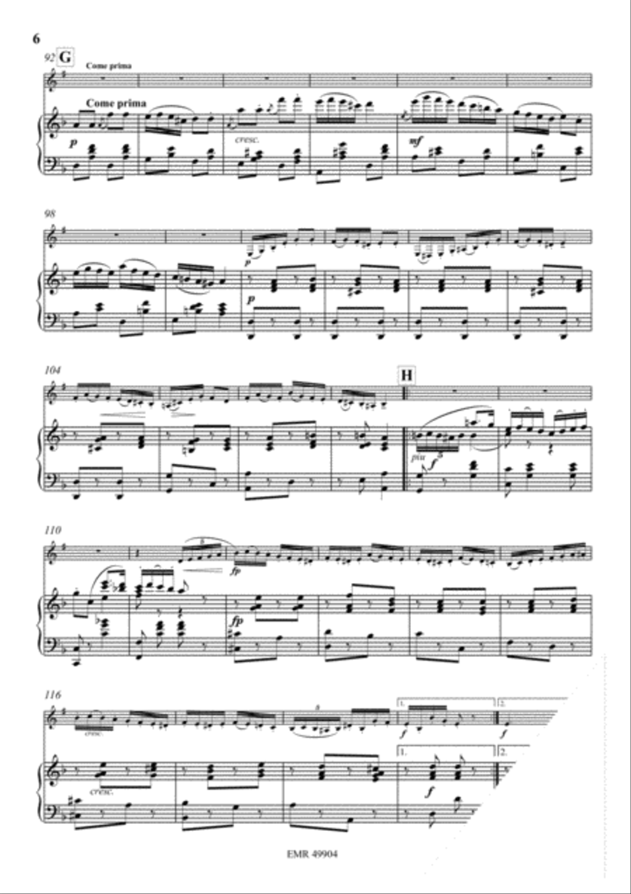 Russian Dance Russian Dance Bass Clarinet scores gallery preview page 7