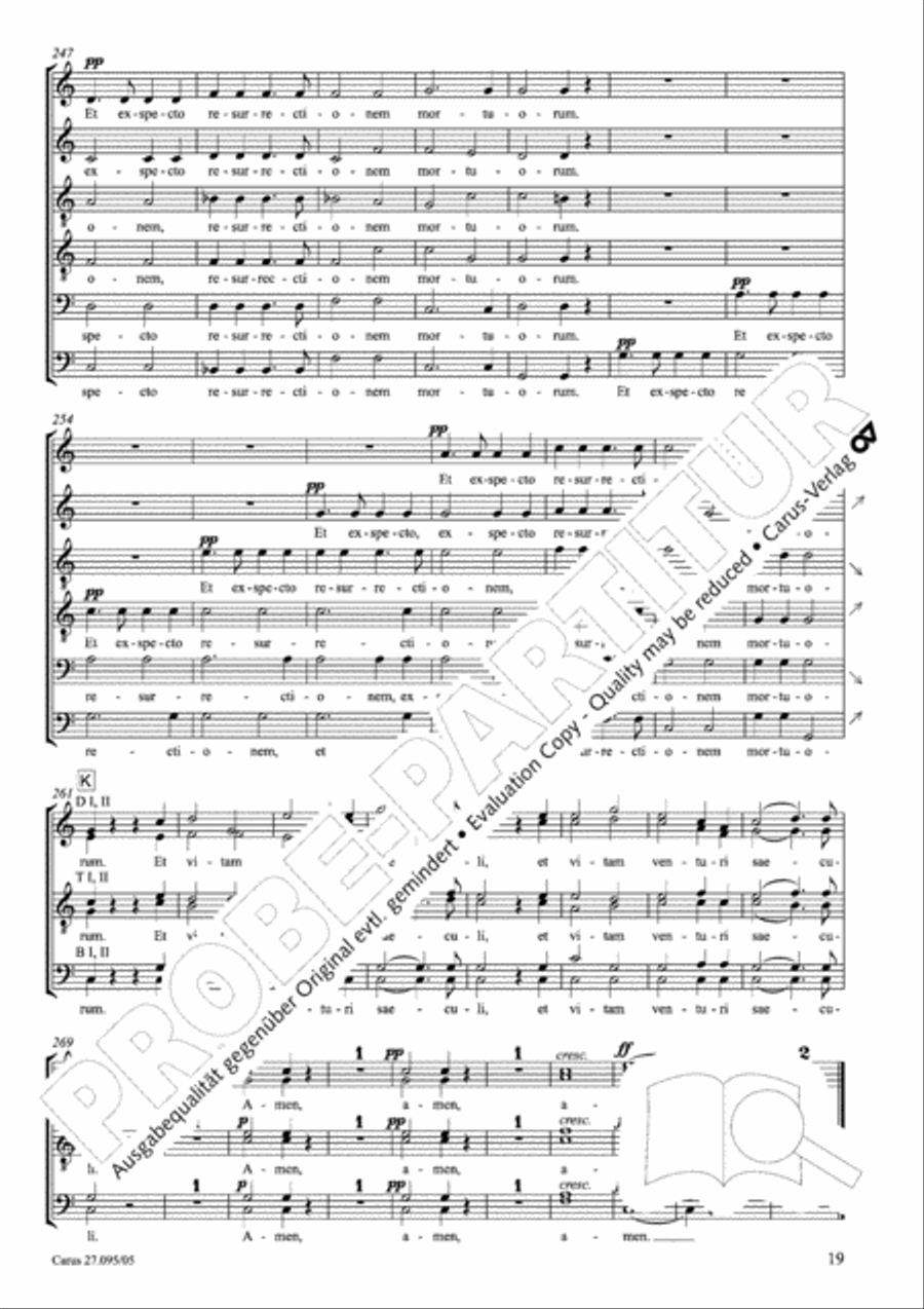 Messe solennelle de sainte Cecile Messe solennelle de sainte Cecile STB scores gallery preview page 20