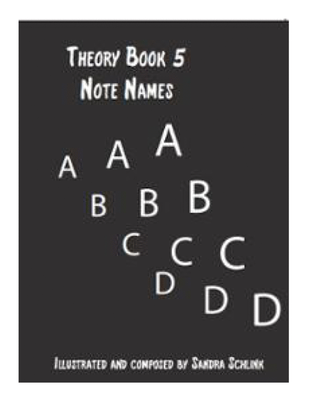Theory Book 5 Note Names.