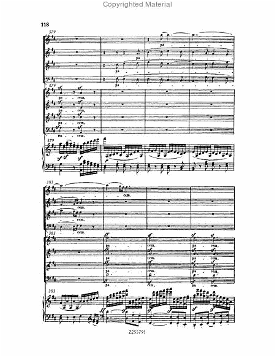 Missa Solemnis, Op.123 Choir scores gallery preview page 118
