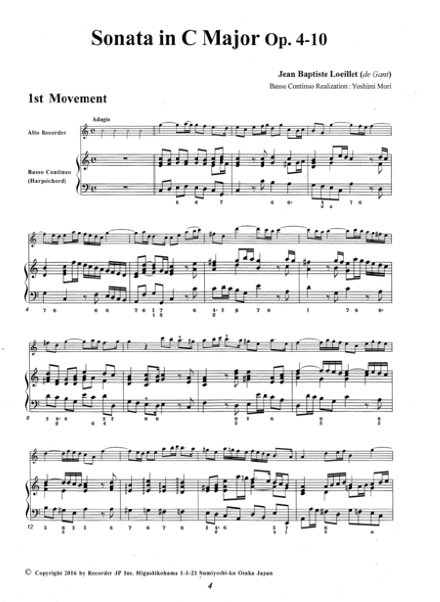 Sonatas, Vol. 16 Sonatas, Vol. 16 Alto Recorder scores gallery preview page 3