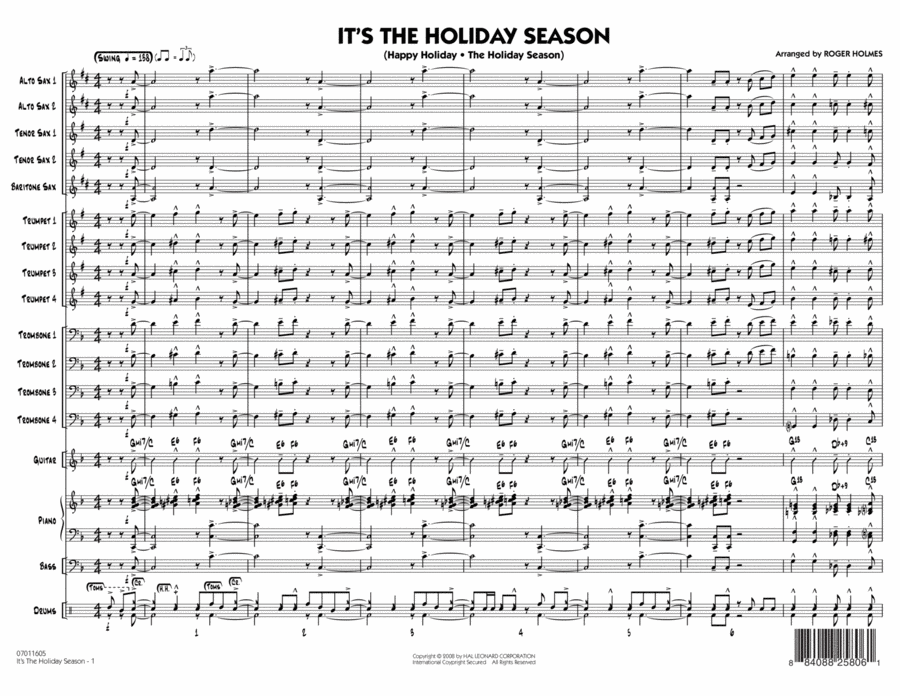 The Holiday Season - Full Score