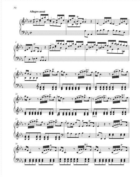 Sonata IX E-flat major