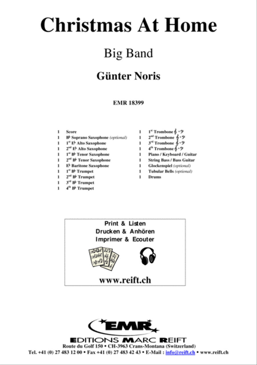 Christmas At Home Big Band scores gallery preview page 2