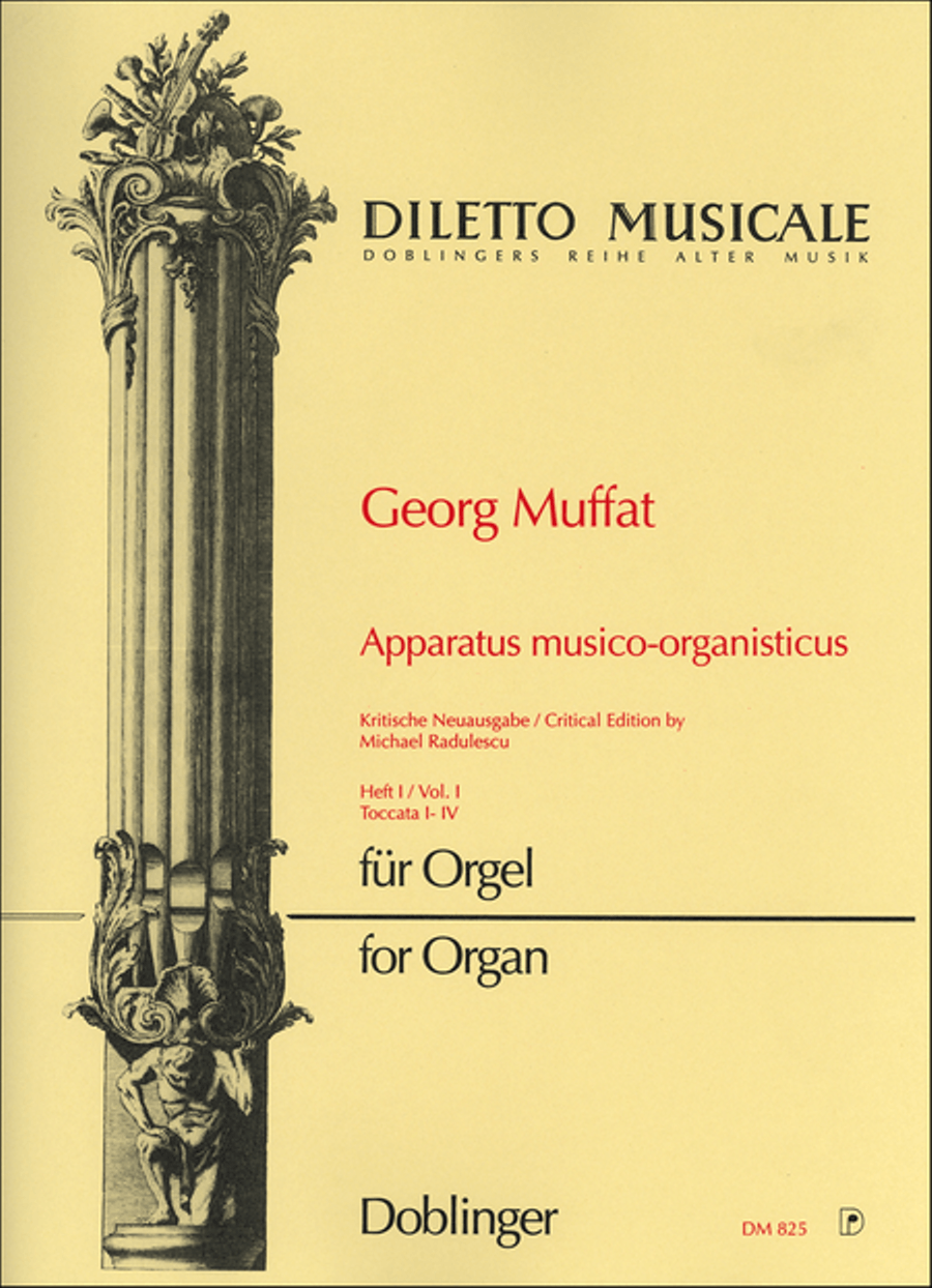 Apparatus musico-organisticus Band 1 Organ scores gallery preview page 1