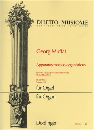 Book cover for Apparatus musico-organisticus Band 1