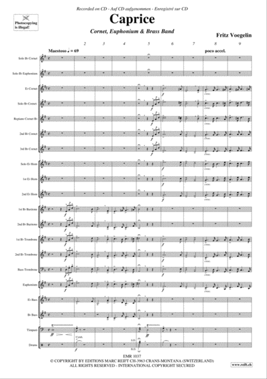 Caprice Brass Duet scores gallery preview page 3