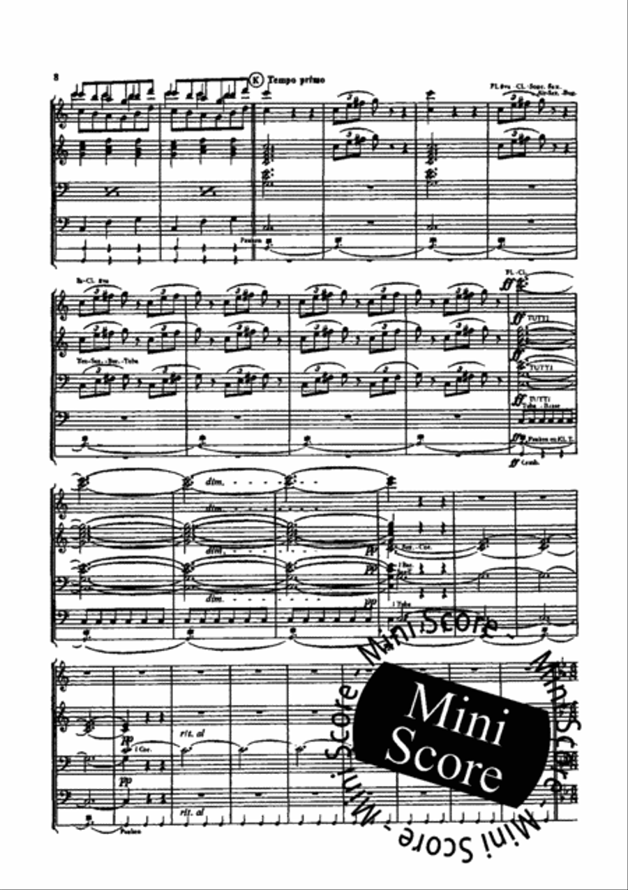 Rapsodie Norvegienne No. 3 Concert Band scores gallery preview page 10