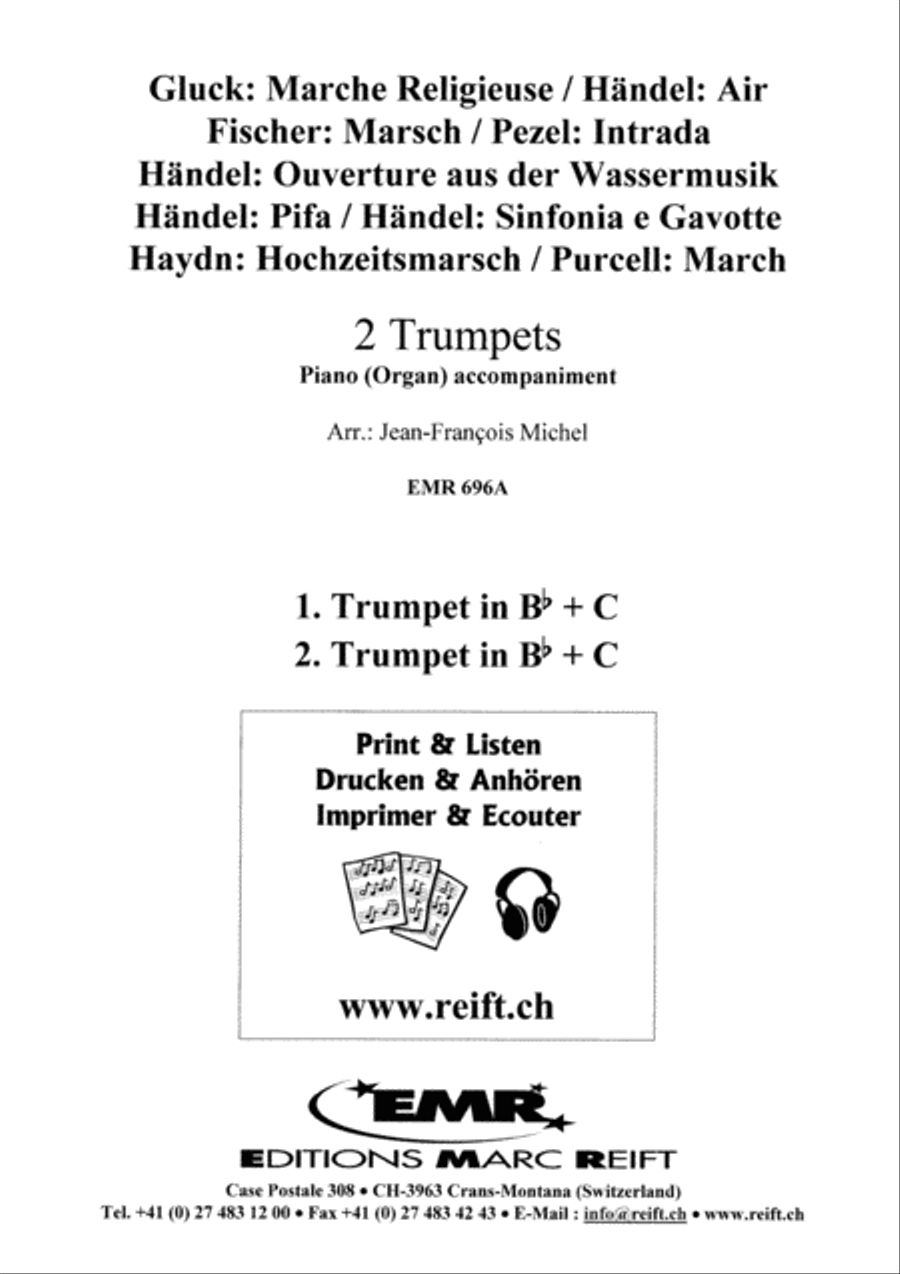 9 Duets Trumpet Duet scores gallery preview page 2