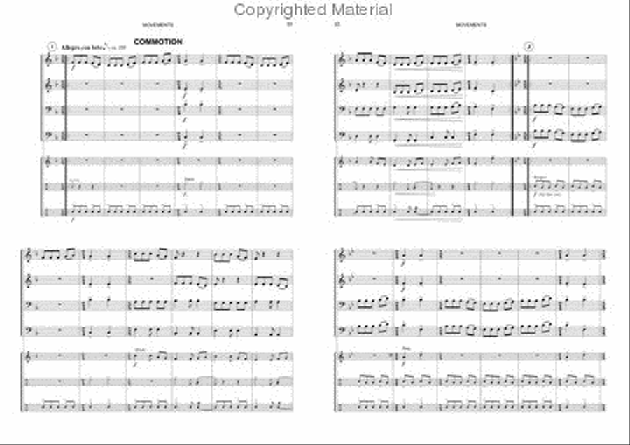Movements Movements Concert Band scores gallery preview page 6