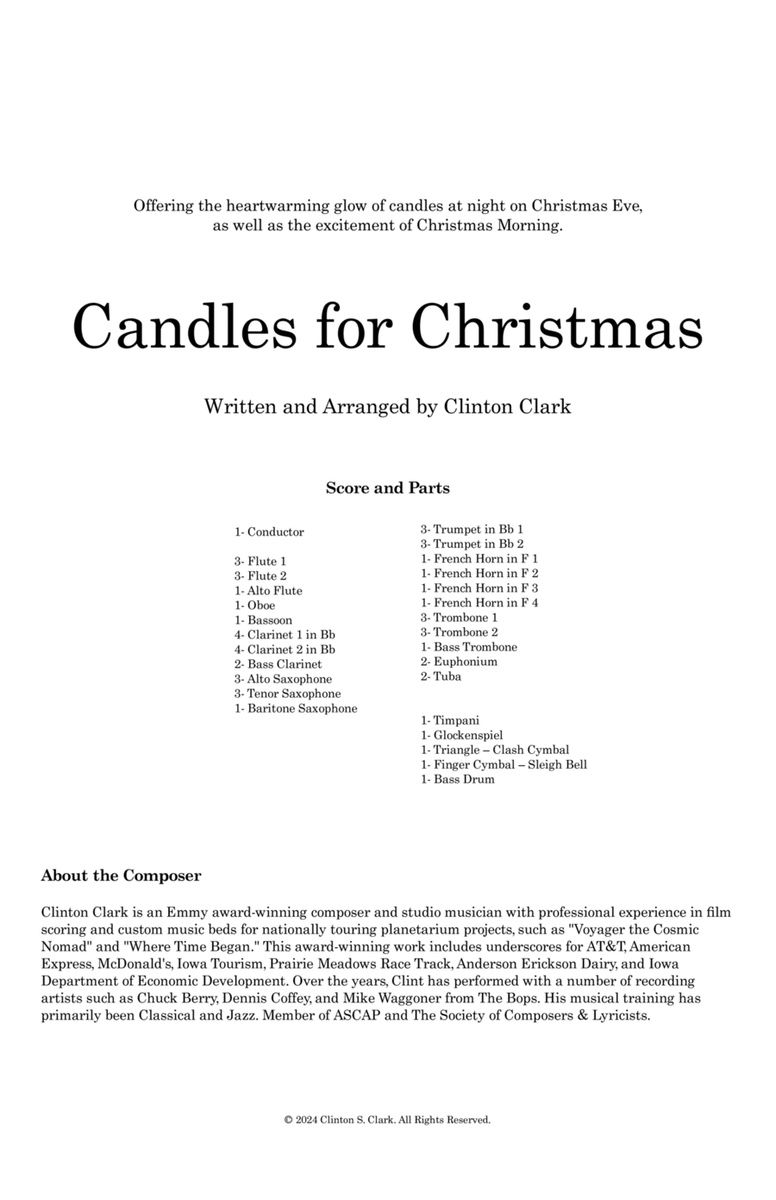 Candles for Christmas image number null
