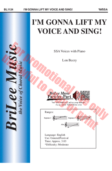 I'm Gonna Lift My Voice and Sing! image number null