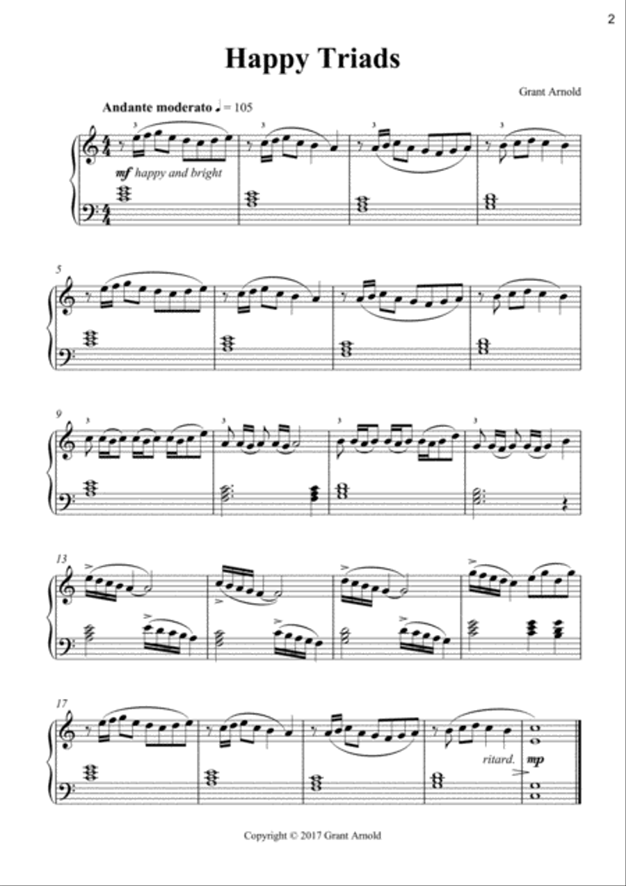 The Triad Collection Piano Method scores gallery preview page 4
